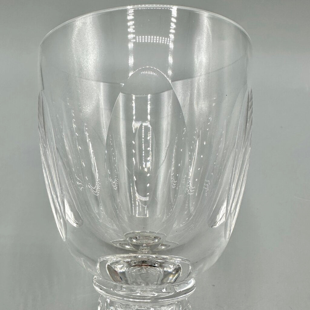 Vintage Royal Leerdam Queen Juliana 6 1/2” Water Goblet Netherlands /cb