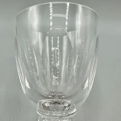 Vintage Royal Leerdam Queen Juliana 6 1/2” Water Goblet Netherlands /cb