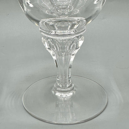 Vintage Royal Leerdam Queen Juliana 6 1/2” Water Goblet Netherlands /cb