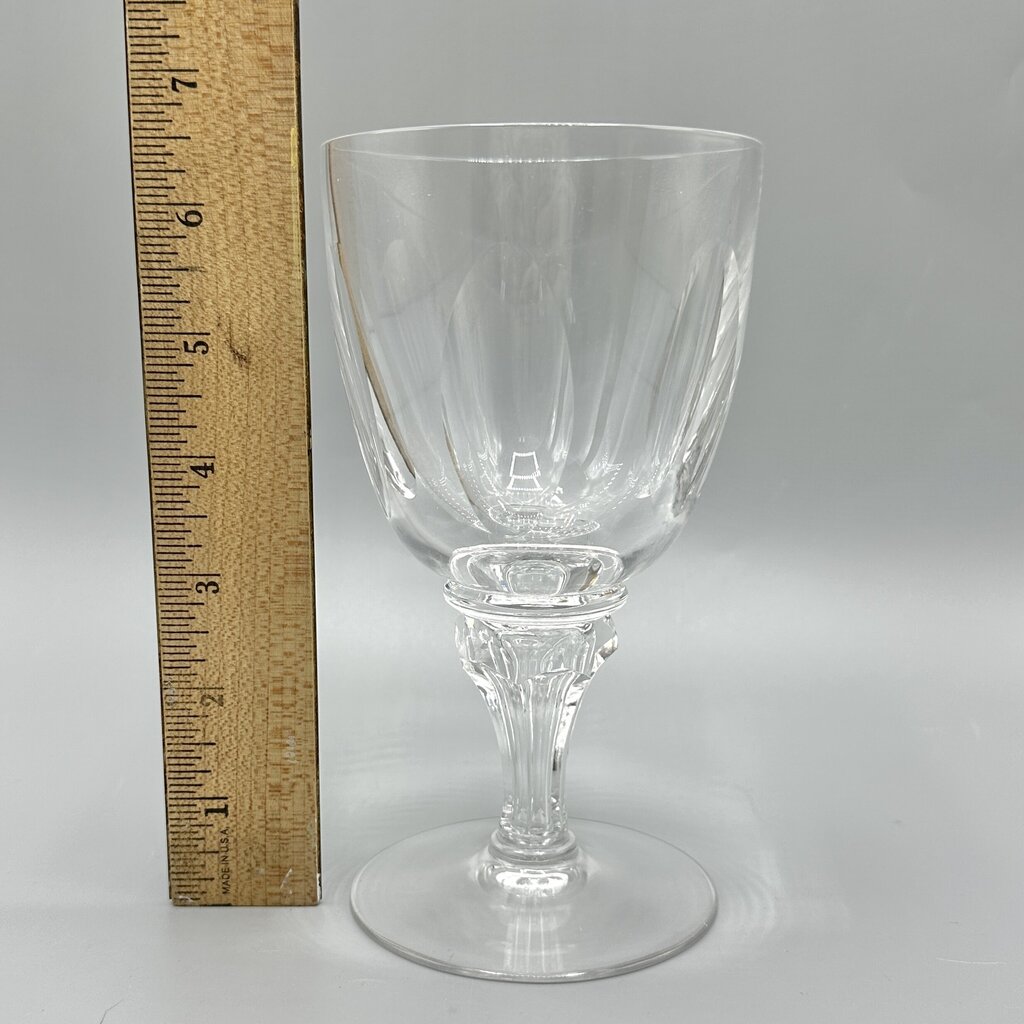 Vintage Royal Leerdam Queen Juliana 6 1/2” Water Goblet Netherlands /cb