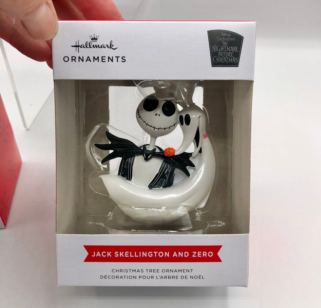 3 Hallmark Tim Burton Jack Skellington Tree Ornaments /b