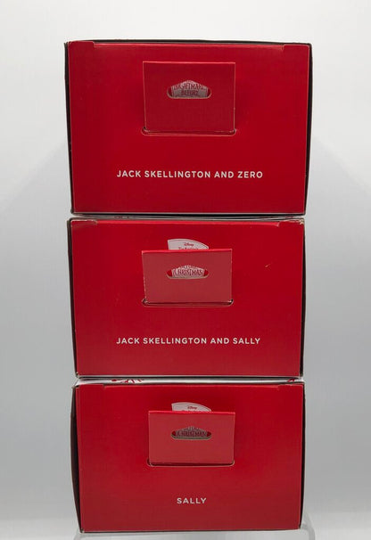 3 Hallmark Tim Burton Jack Skellington Tree Ornaments /b