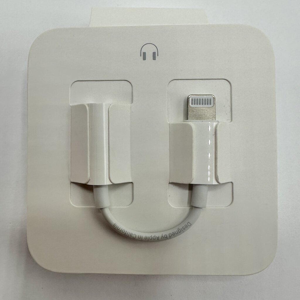 Apple OEM Wired EarPods w/Lightning Connector Plus Lightning to 3.5 mm Headphone Jack Adapter New Tested /cb