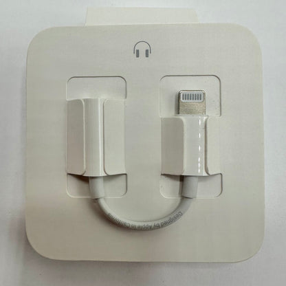 Apple OEM Wired EarPods w/Lightning Connector Plus Lightning to 3.5 mm Headphone Jack Adapter New Tested /cb