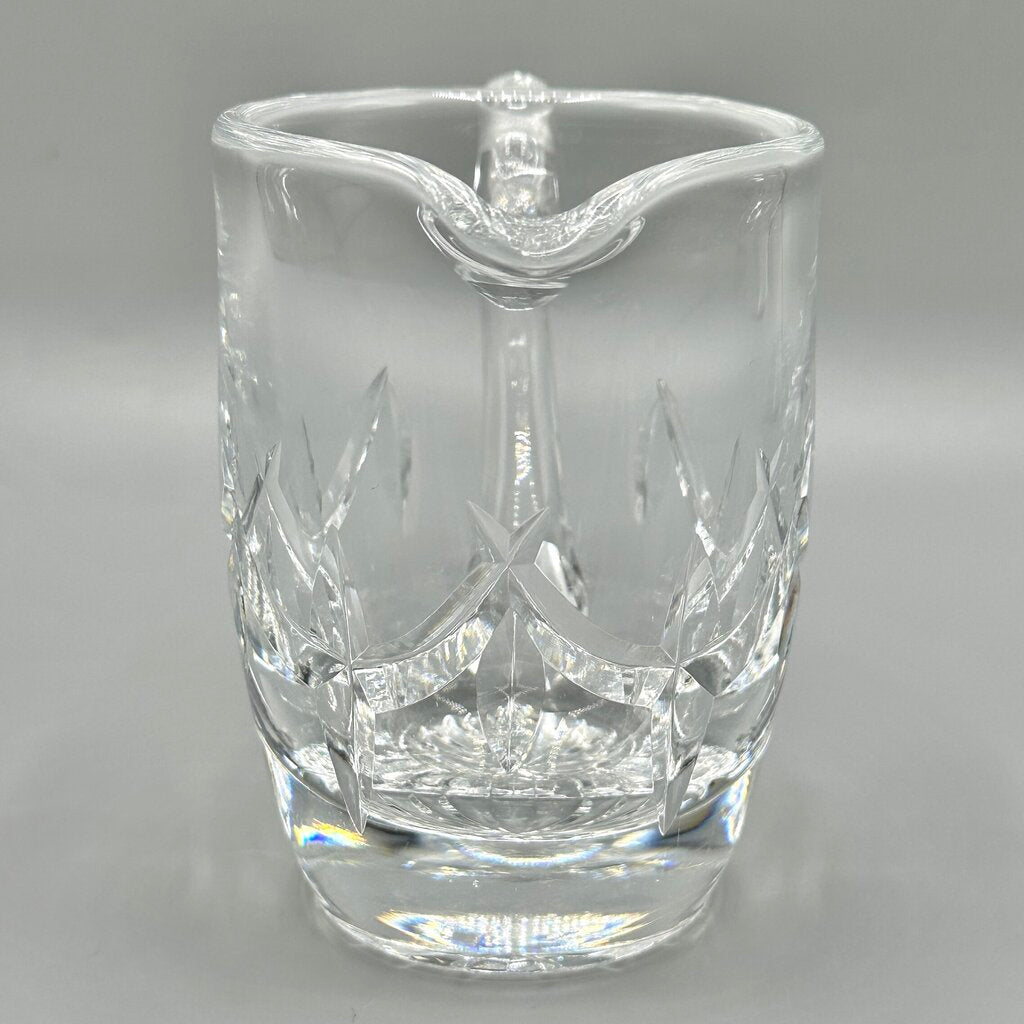 Vintage Waterford Cut Crystal Creamer/Small Pitcher Swag Pattern /cb