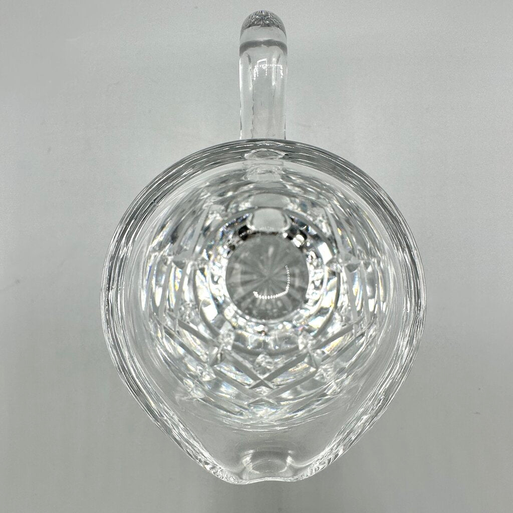 Vintage Waterford Cut Crystal Creamer/Small Pitcher Swag Pattern /cb