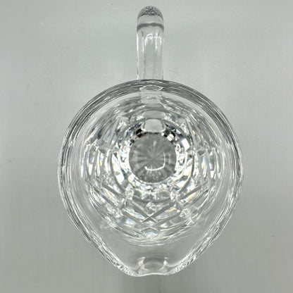 Vintage Waterford Cut Crystal Creamer/Small Pitcher Swag Pattern /cb