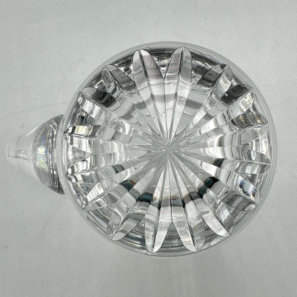 Vintage Waterford Cut Crystal Creamer/Small Pitcher Swag Pattern /cb