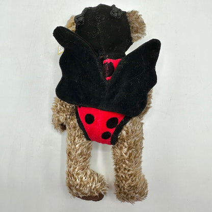 Vintage Ty The Attic Treasure Collection Beezee Bee & Bugsy Ladybug 8” Collectible Plush Bears /cb