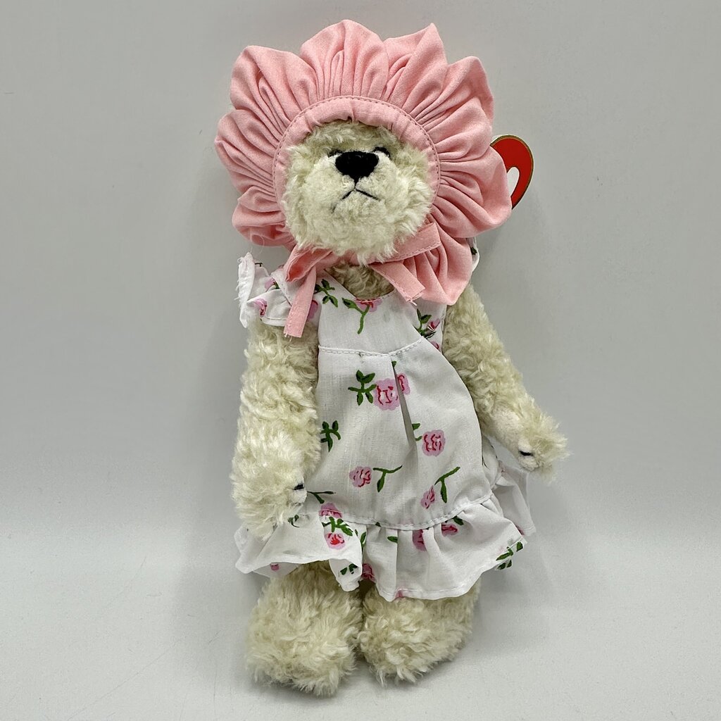 Vintage Ty The Attic Treasure Collection Susannah Sunflower & Rosalie Rose 8” Plush Collectible Bears /cb