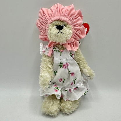 Vintage Ty The Attic Treasure Collection Susannah Sunflower & Rosalie Rose 8” Plush Collectible Bears /cb