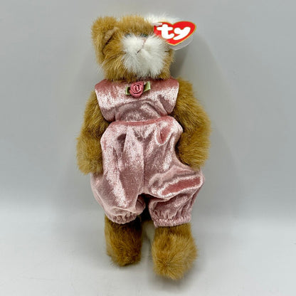 Vintage Ty The Attic Treasure Collection Whiskers, Purrcy & Pouncer 8” Collectible Plush Cats /cb