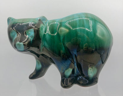 Vintage Blue Mountain Pottery Bear Figurine /b