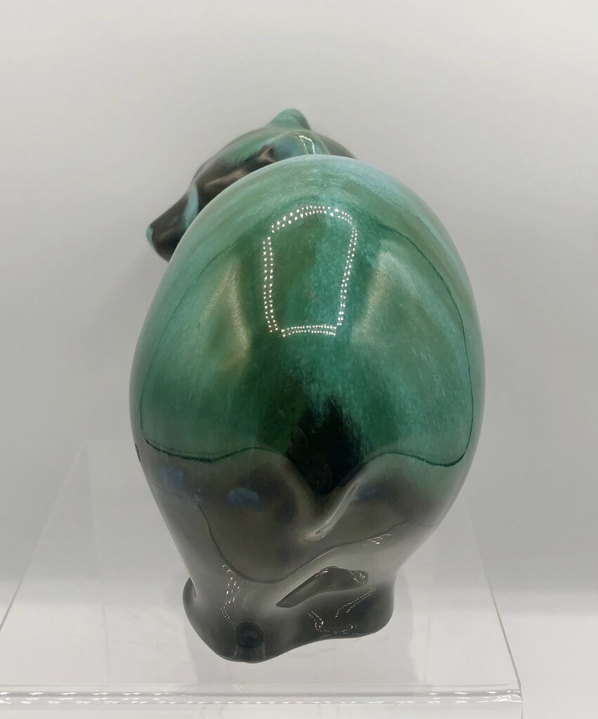 Vintage Blue Mountain Pottery Bear Figurine /b