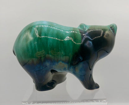 Vintage Blue Mountain Pottery Bear Figurine /b