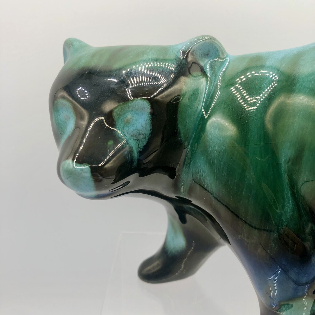 Vintage Blue Mountain Pottery Bear Figurine /b