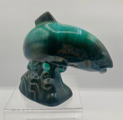 Canadian Made Blue Mountain Pottery Trout Figurine /b