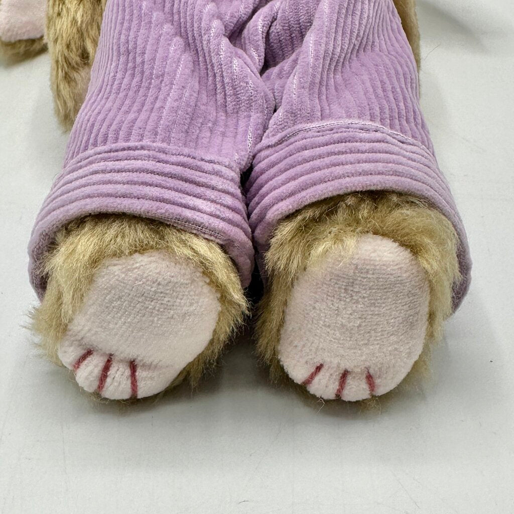 Vintage Ty The Attic Treasure Collection Ivy, Iris & Rose 8” Collectible Plush Bunnies /cb