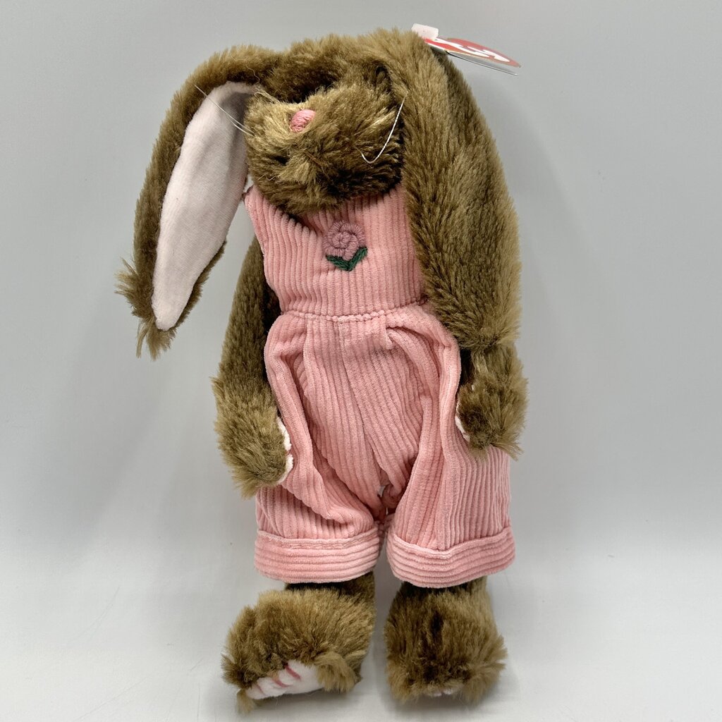 Vintage Ty The Attic Treasure Collection Ivy, Iris & Rose 8” Collectible Plush Bunnies /cb