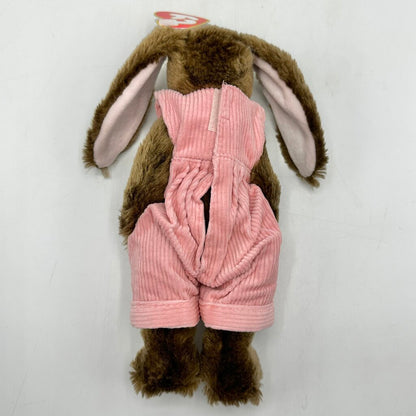 Vintage Ty The Attic Treasure Collection Ivy, Iris & Rose 8” Collectible Plush Bunnies /cb