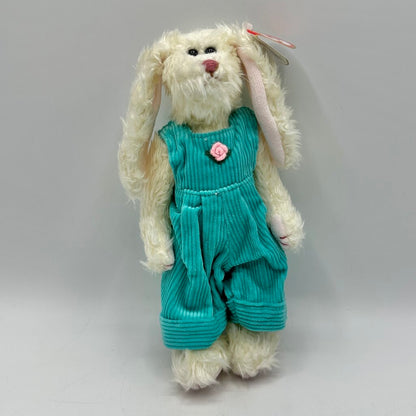 Vintage Ty The Attic Treasure Collection Ivy, Iris & Rose 8” Collectible Plush Bunnies /cb
