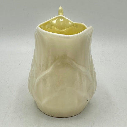Vintage Belleek Ireland Lily Porcelain Creamer & Open Sugar Bowl