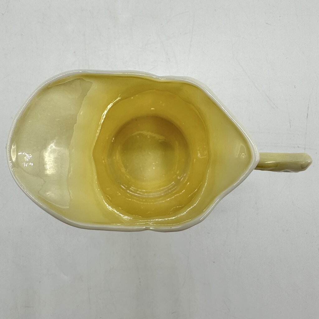 Vintage Belleek Ireland Lily Porcelain Creamer & Open Sugar Bowl