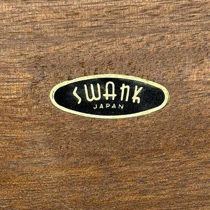 Vintage Swank Wood Valet 11 Inch Dresser/Desk Organizer MCM Japan /cb