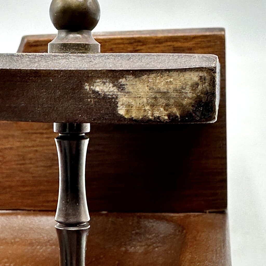 Vintage Swank Wood Valet 11 Inch Dresser/Desk Organizer MCM Japan /cb