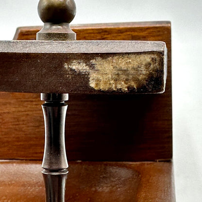 Vintage Swank Wood Valet 11 Inch Dresser/Desk Organizer MCM Japan /cb