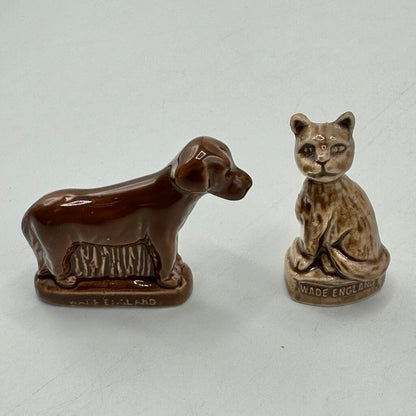 Lot of 24 Wade Whimsies Porcelain Animal Figurines Rose Tea England Duplicates /cb