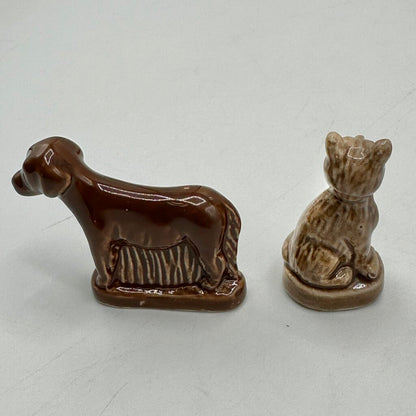 Lot of 24 Wade Whimsies Porcelain Animal Figurines Rose Tea England Duplicates /cb