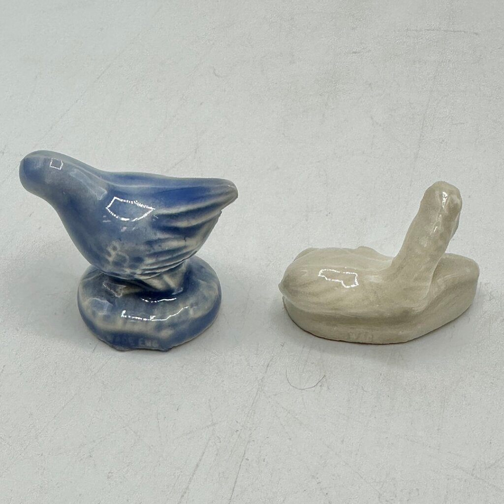 Lot of 24 Wade Whimsies Porcelain Animal Figurines Rose Tea England Duplicates /cb