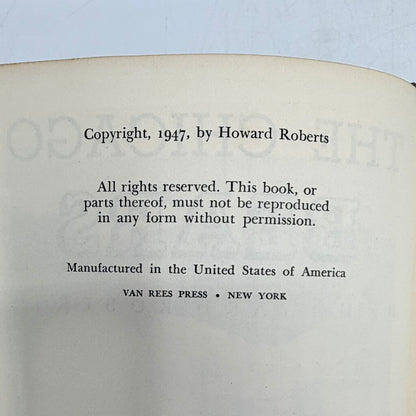 The Chicago Bears By Howard Roberts 1947 Putnam’s Sons Vitnage Hardcover Book /cb