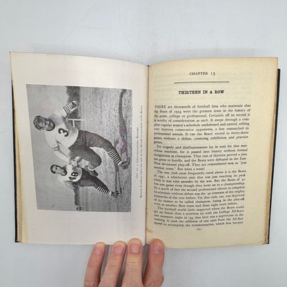 The Chicago Bears By Howard Roberts 1947 Putnam’s Sons Vitnage Hardcover Book /cb