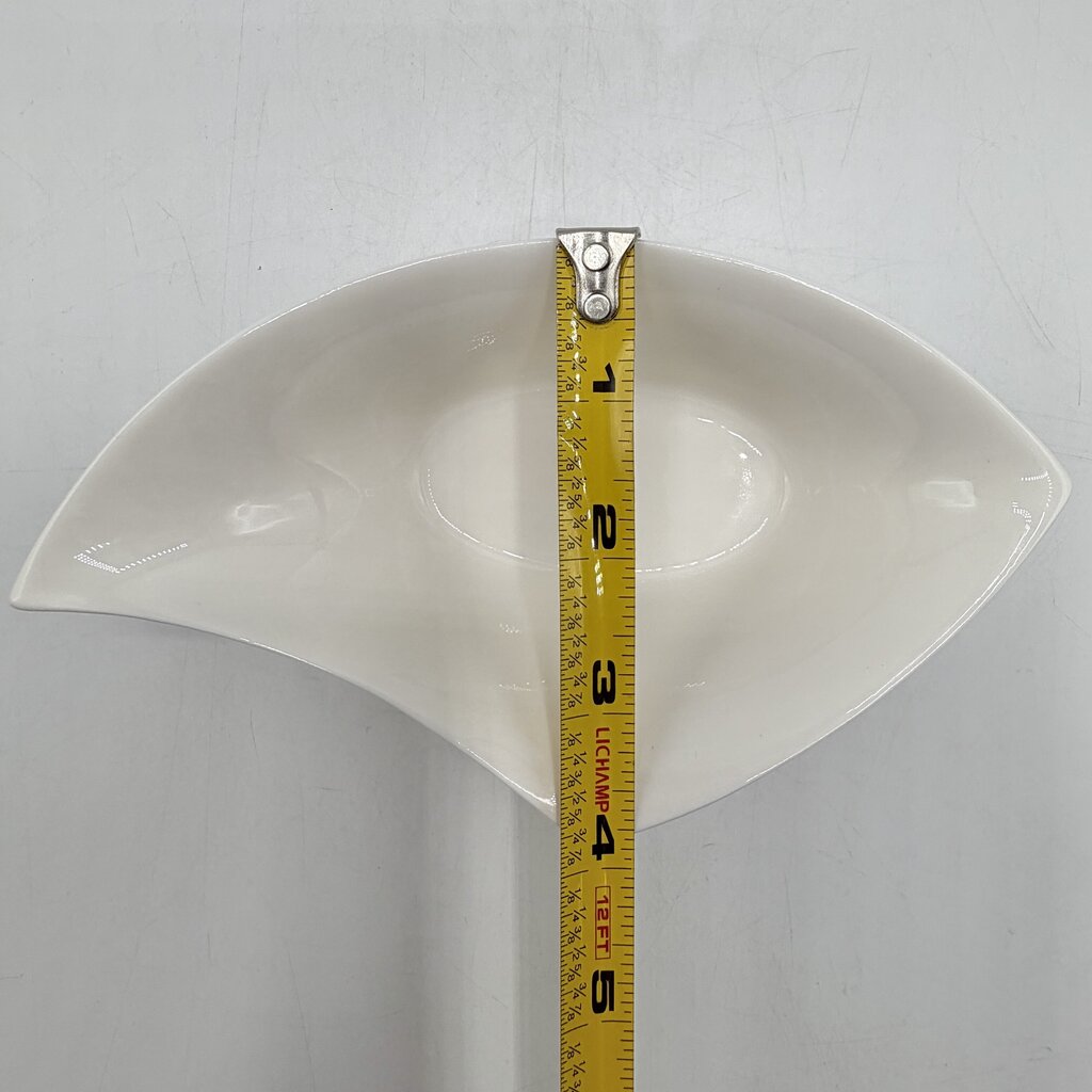 Set of 4 Deagourmet Foodesign White Porcelain Contemporary Dessert/Sauce Bowls Designed In Italy /cb