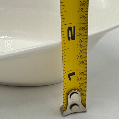 Set of 4 Deagourmet Foodesign White Porcelain Contemporary Dessert/Sauce Bowls Designed In Italy /cb