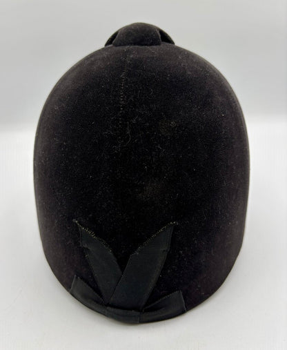 Equestrian Boltaron Safety Crown Velvet Hard Riding Helmet /j