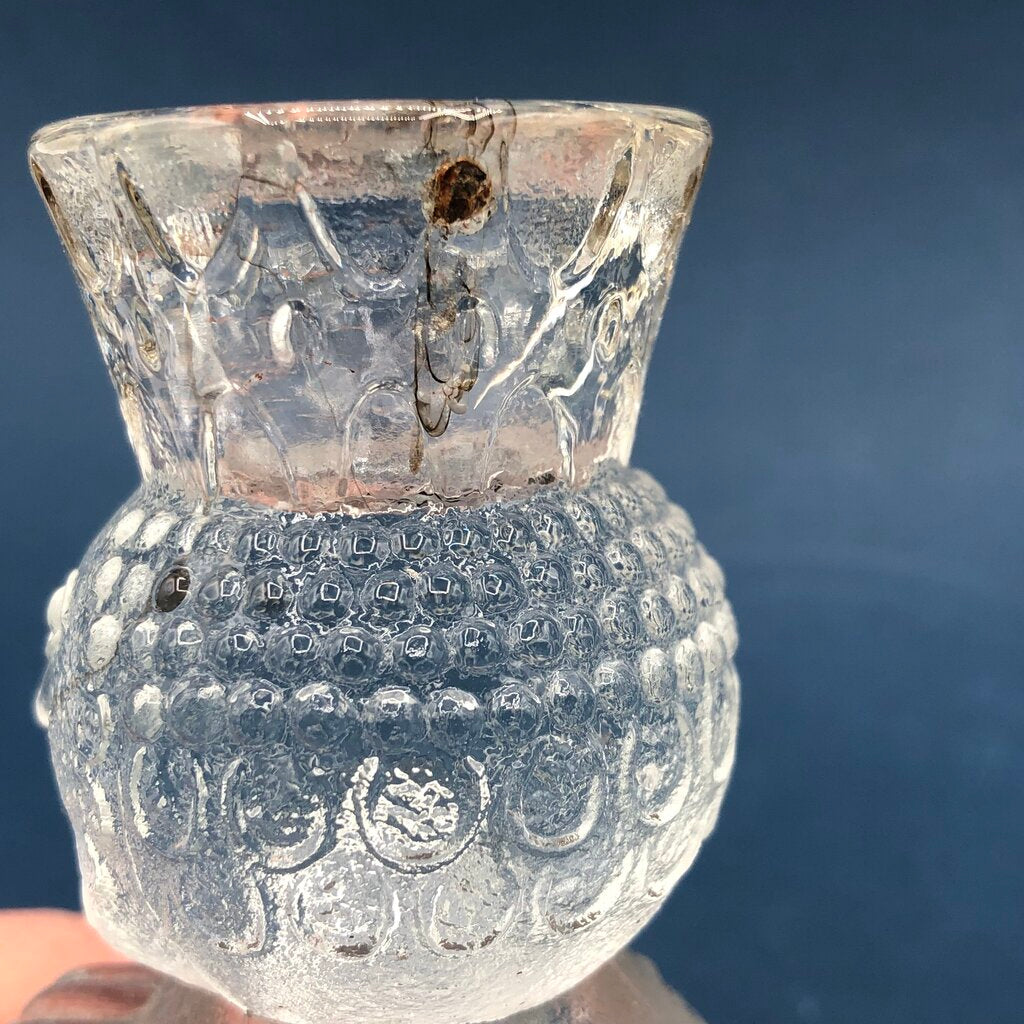 2 Bjorn Winblad Rosenthall Glass Wisemen Single Light Candlesticks /b