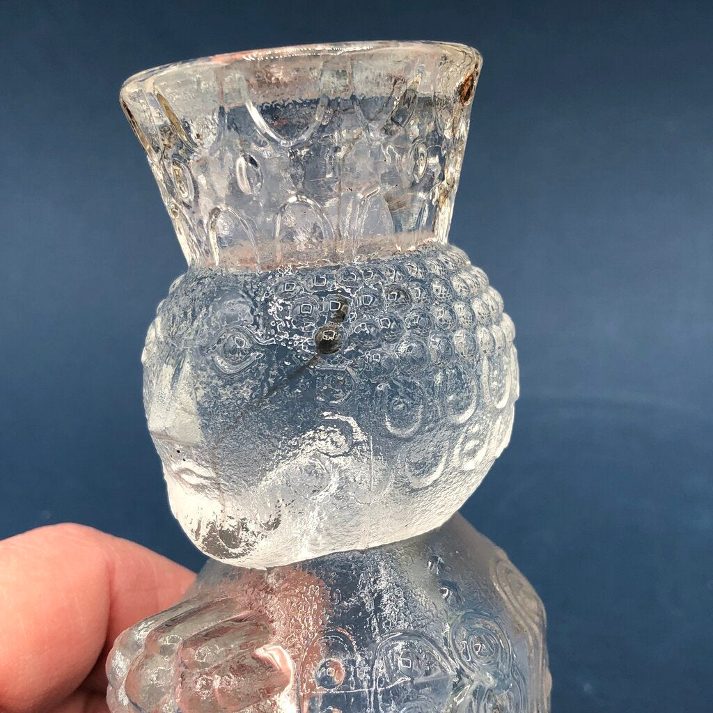 2 Bjorn Winblad Rosenthall Glass Wisemen Single Light Candlesticks /b