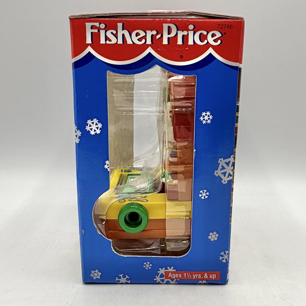 1999 Fisher Price Little People Christmas Eve Keepsake Ornament NIB /cb