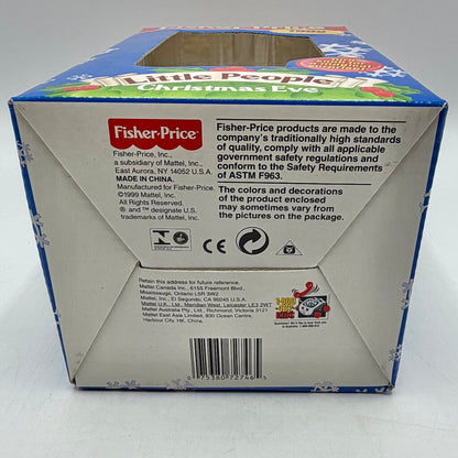 1999 Fisher Price Little People Christmas Eve Keepsake Ornament NIB /cb