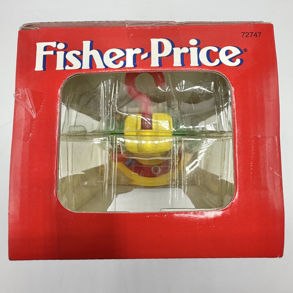 1999 Fisher Price Little People Christmas Morning Keepsake Ornament NIB /cb
