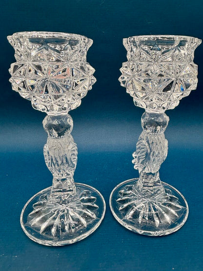 Pr of Vtg Hofbauer Byrdes Candle Stick Holder /j
