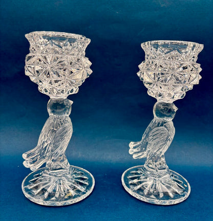 Pr of Vtg Hofbauer Byrdes Candle Stick Holder /j