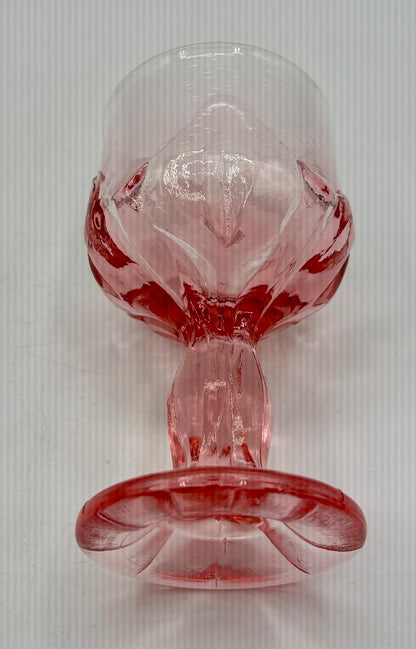 Set of 4 Tiffin Franciscan Cabaret Pink Water Goblets /j