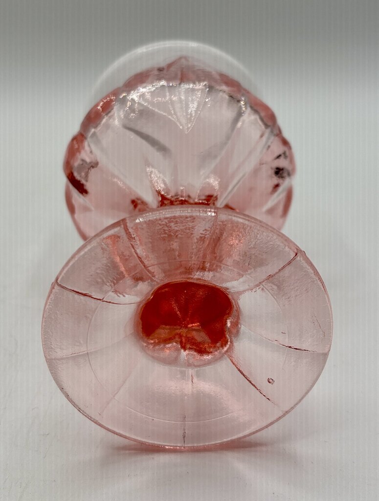 Set of 4 Tiffin Franciscan Cabaret Pink Water Goblets /j