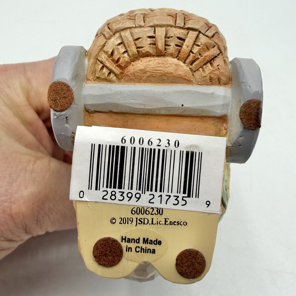 Jim Shore Heartwood Creek 2019 “Eggs For Everybunny” Pint Size Bunny Pushing Easter Egg Cart Figurine /cb