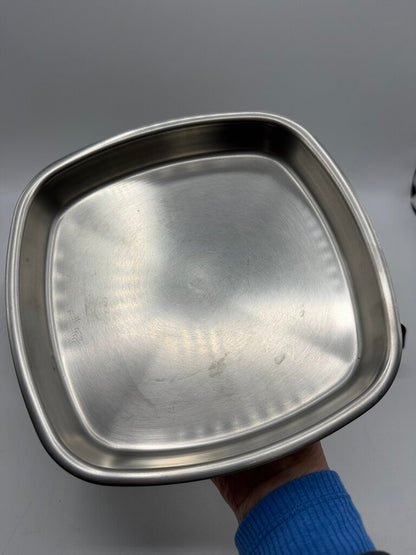 Vintage Aristo-Craft Stainless Steel Pan 8.5” w/lid /rw