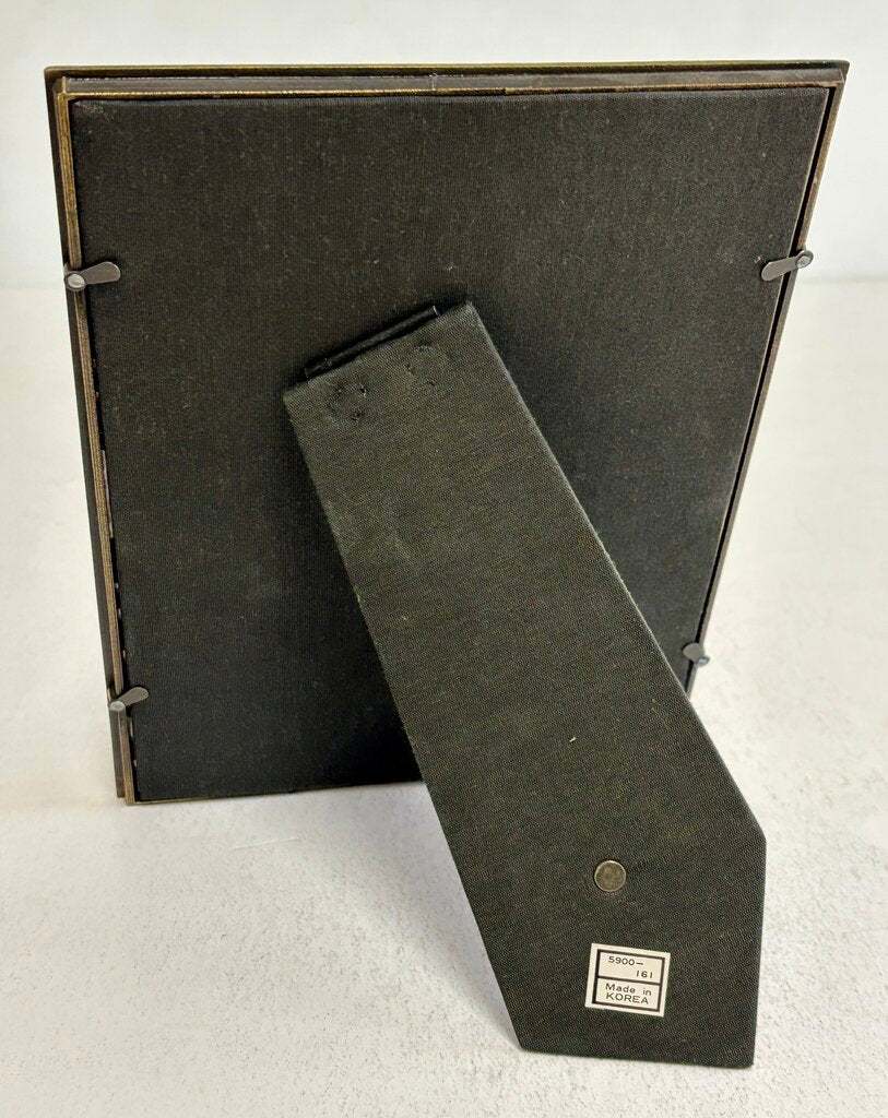 Antique Brass Filigree Table Top Frame w/ Antique Photo /j